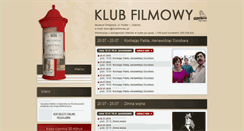 Desktop Screenshot of klubfilmowy.pl